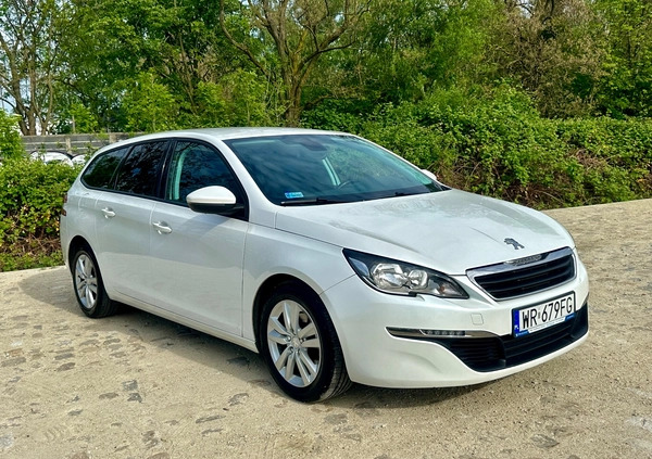 Peugeot 308 cena 28900 przebieg: 227000, rok produkcji 2015 z Wrocław małe 781